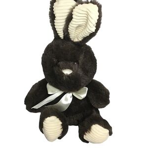 Plush Bunny with Bow- small like new